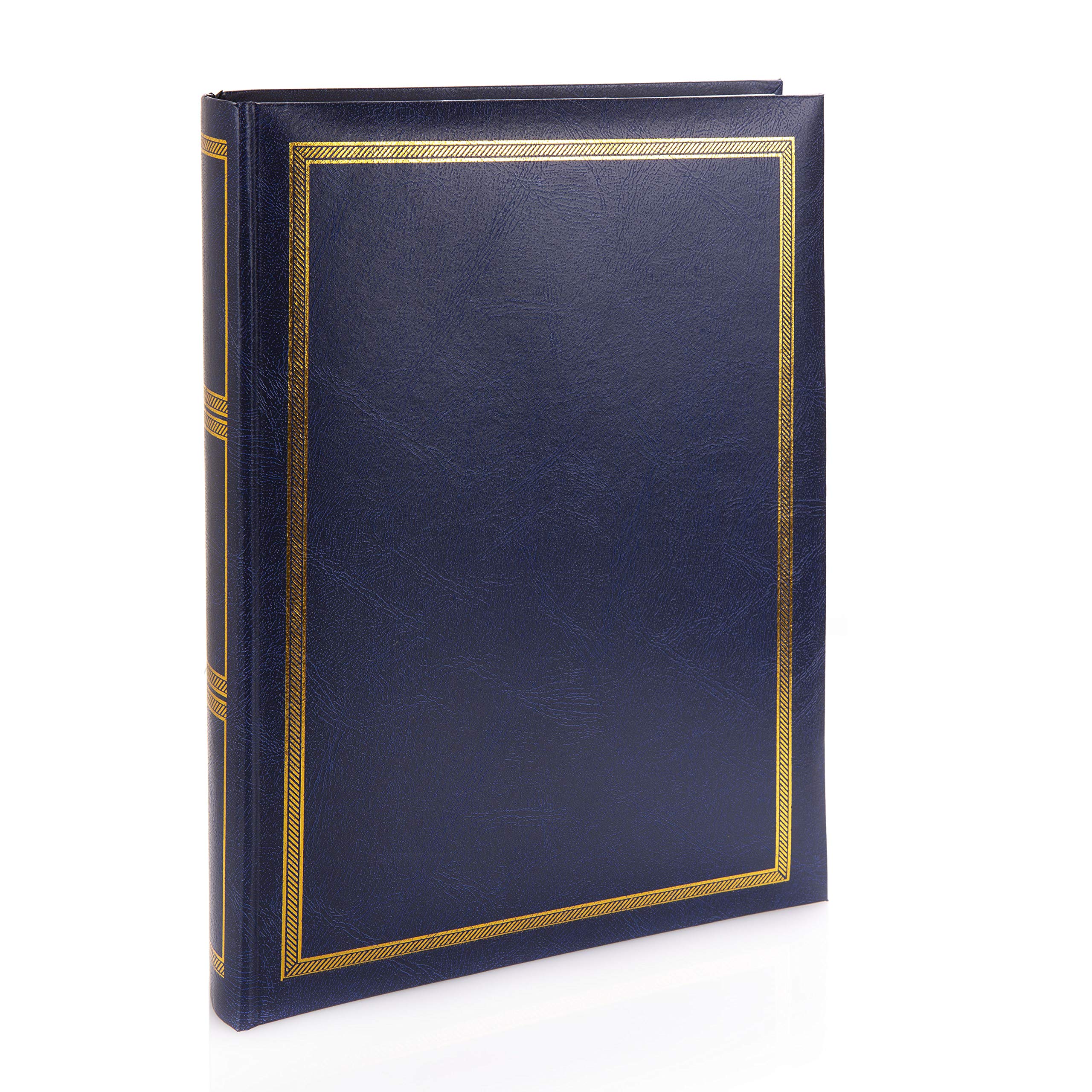 Kenro Sonata Series Navy Blue Faux Leather Photo Album with 50 Self Adhesive Pages Fits 200 Photos 6x4 inch/10x15cm - NR101UE โ image 1