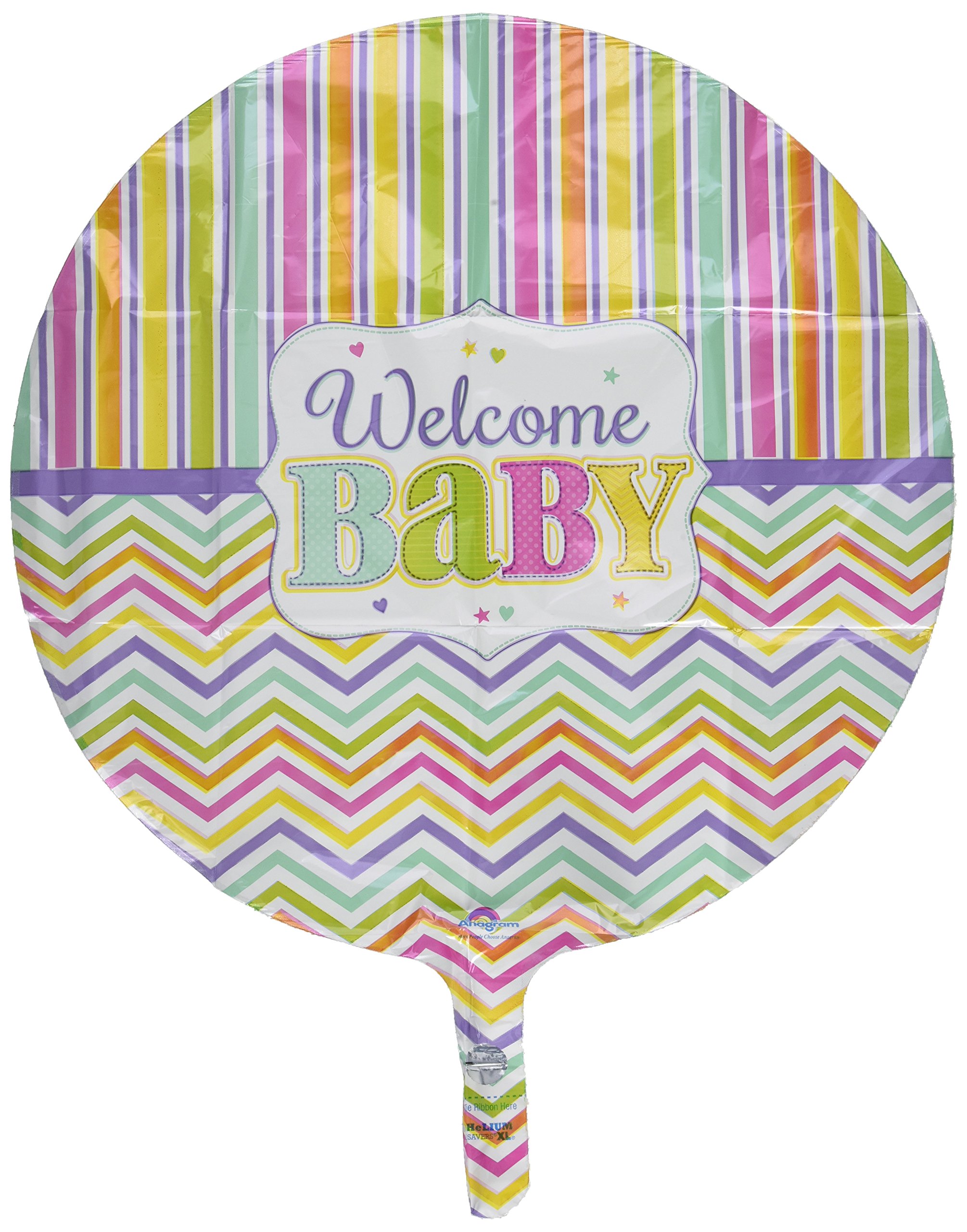 Amscan International 3091501 Foil Balloonsd-C: Baby Brights