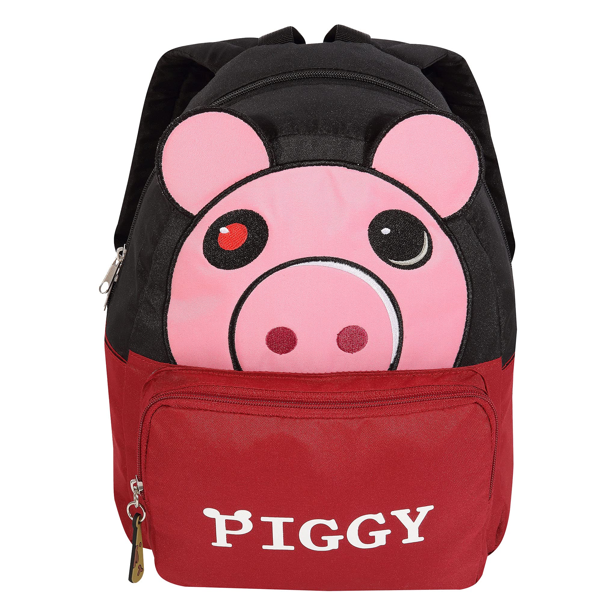 Piggy Face Backpack, Kids, One Size, Red, Official Merchandise