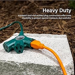 Philips EZGrip Outdoor Extension Cord with Multiple
