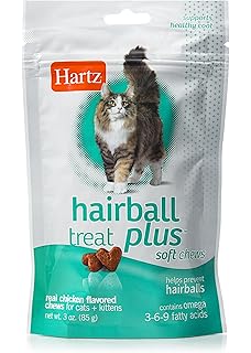 kitten hairball food