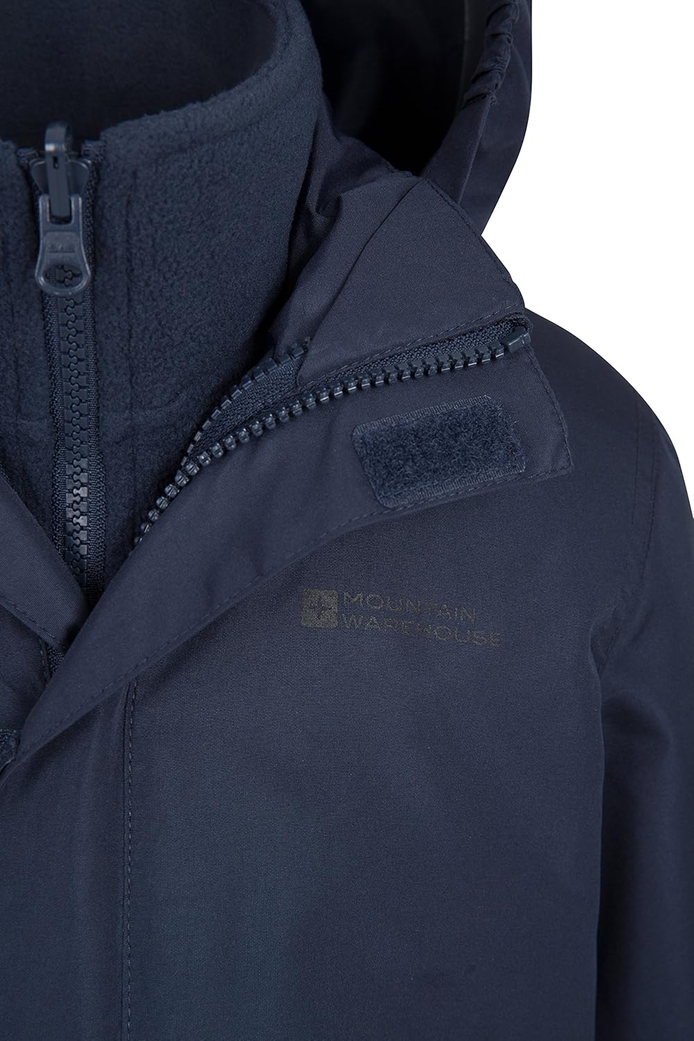 Mountain Warehouse Fell Kids 3 in 1 Jacket - Packaway Hood, Triclimate Coat: Clothing