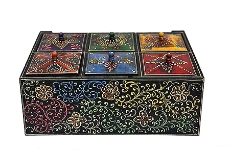 UMHISHOP Bed Side Solid Wood Diamond Drawer Theme Wooden Home and Bedroom