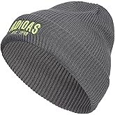 Adidas Mens Foundation Beanie, Standard Fit Cuffed Acrylic Knit Hat/Cap for Winter