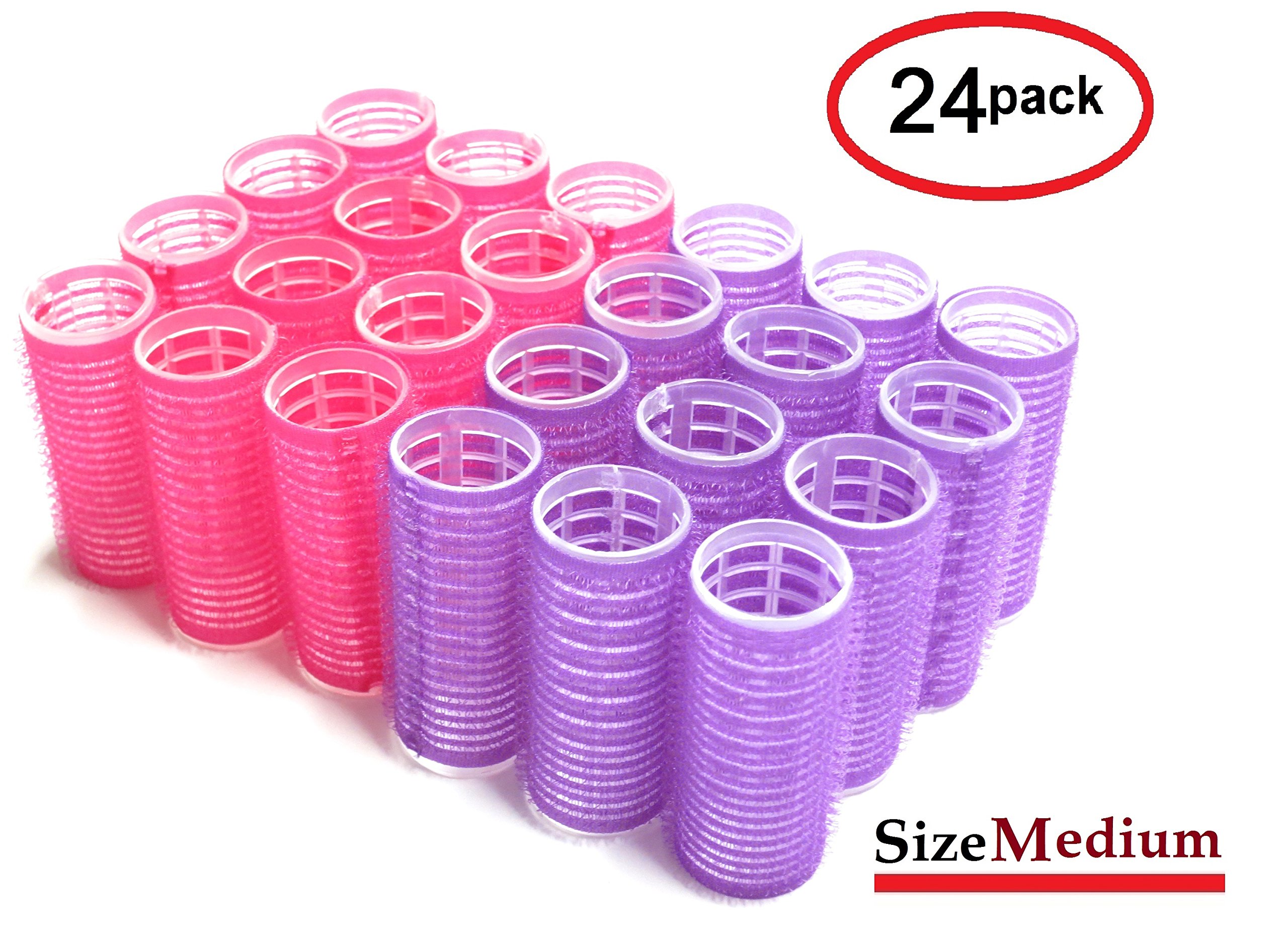 UrbHome Small Hair Rollers, Self Grip, Salon Hairdressing