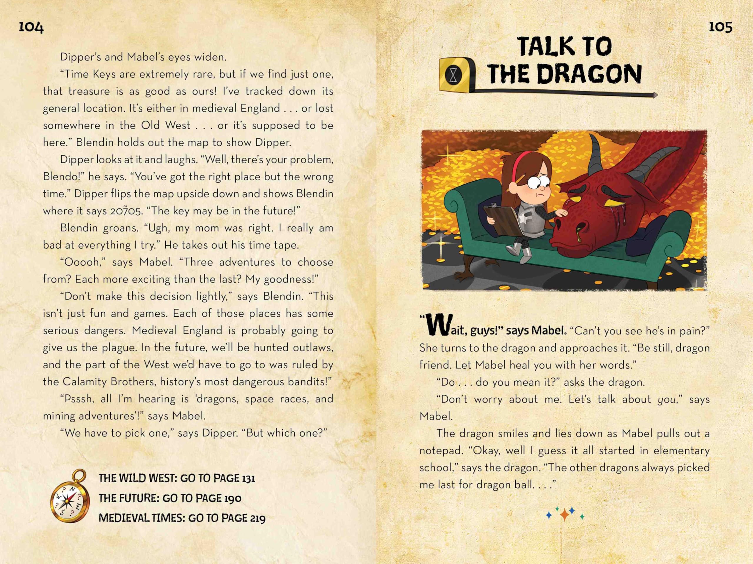 Gravity Falls:: Dipper and Mabel and the Curse of the Time Pirates' Treasure!: A Select Your Own Choose-Venture! Gravity Falls:: Dipper and Mabel and the Curse of the Time Pirates' Treasure!: A Select Your Own Choose-Venture! Hardcover Kindle