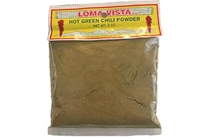 BVYY Loma Vista Hot Hatch Green Chili Powder, 5 Ounces
