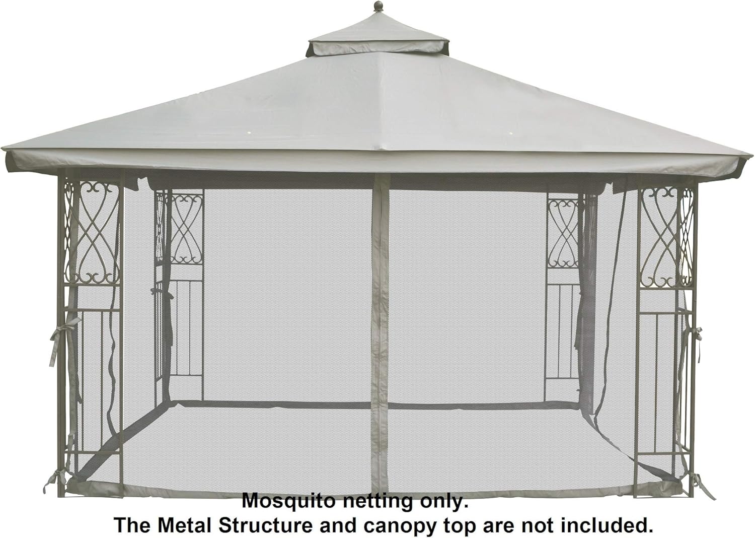 Universal 10' x 12' Mosquito Netting for Gazebo Canopy Grey Amazon.ca Patio, Lawn & Garden