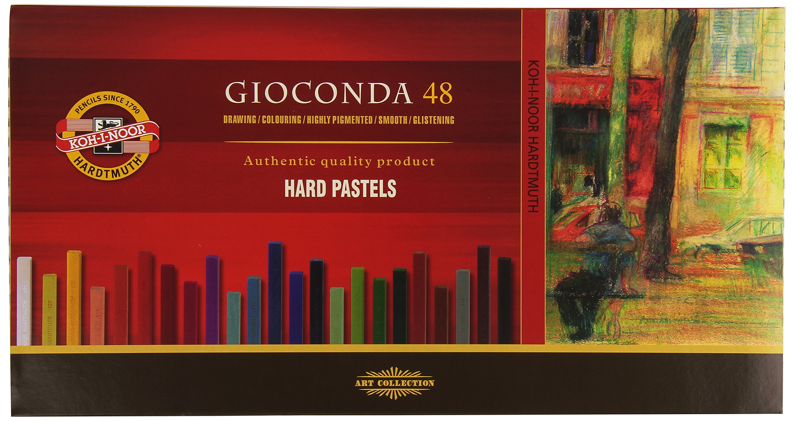 KOH-I-NOOR GIOCONDA 8116 Artist's Hard Pastels (Pack of 48) — image 1