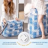 TAILI Extra Large Vacuum Storage Bags Cube 4 Jumbo Reusable view 6