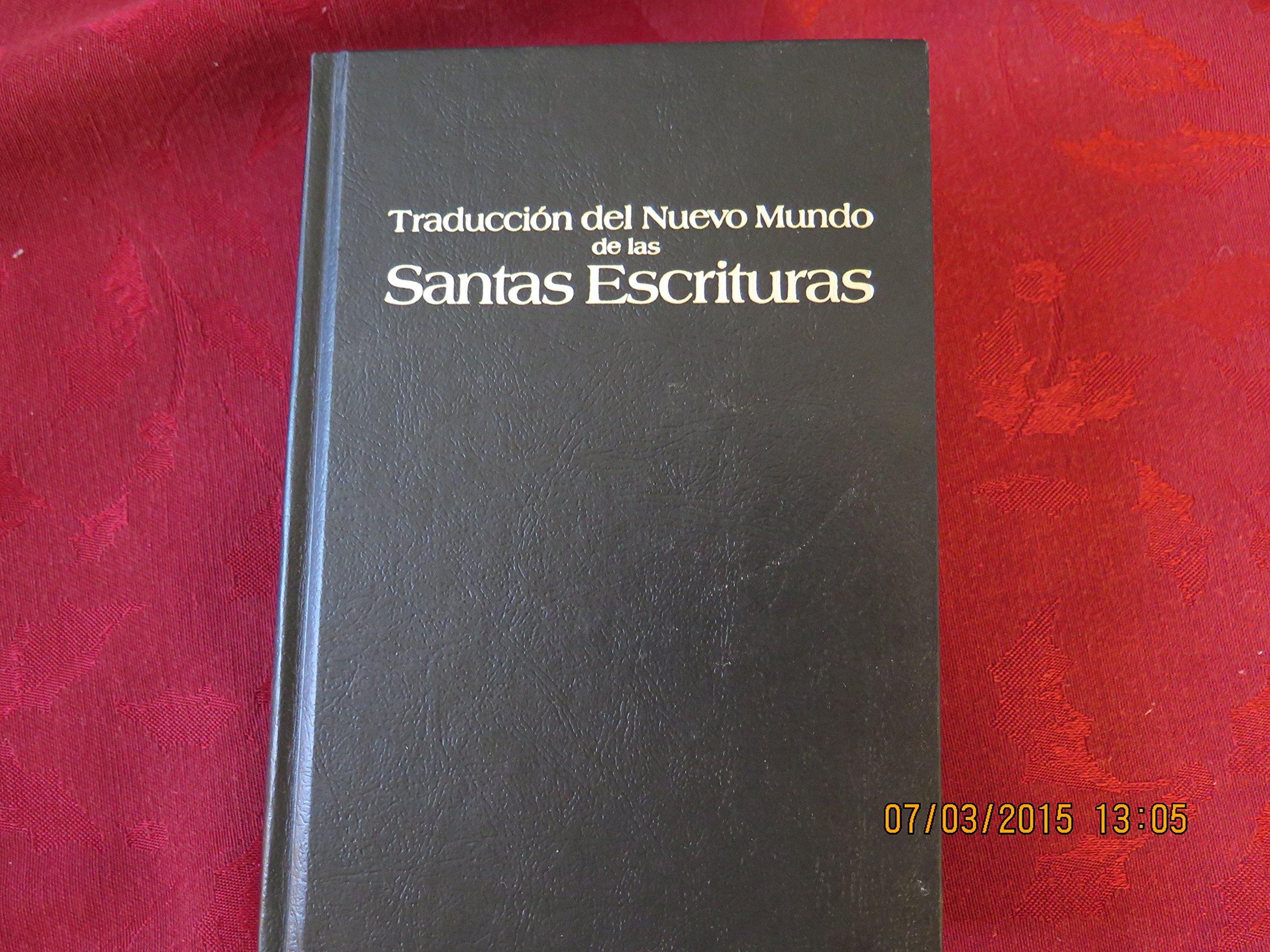 Traduccion Del Nuevo Mundo De Las Santas Escrituras Watchtower Bible And Tract Society Of New York Amazon Com Mx Libros