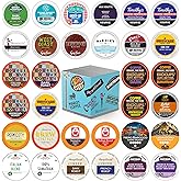 Custom Variety Pack Coffee Pod Variety Pack, Dark Roast and Bold Flavors, Single Serve Cups for Keurig K-Cup Machines - Robust Assortment with No Duplicates, 30 Count - Great Coffee Gift
