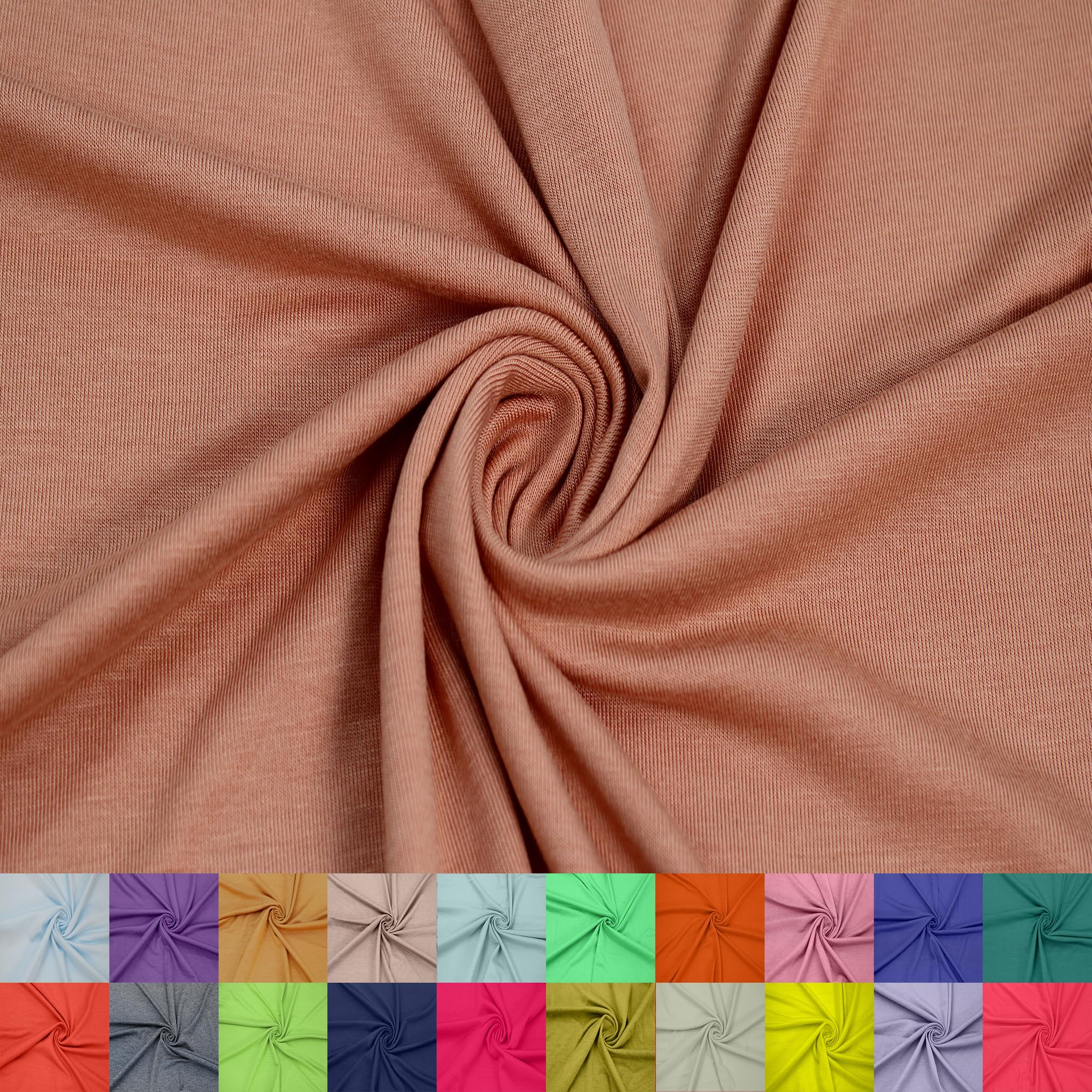 Texco Inc 60" Wide Rayon Spandex Jersey Knit Fabric