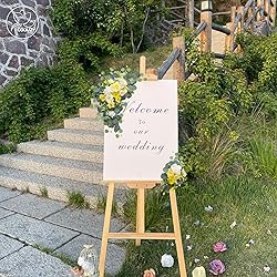 Odouzy Artificial Wedding Arch Flowers for Wedding