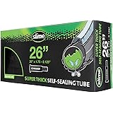 Slime 30081 Bike Inner Tube with Slime Puncture Sealant, Super Thick, Extra Strong, Self Sealing, Prevent and Repair, Schrade