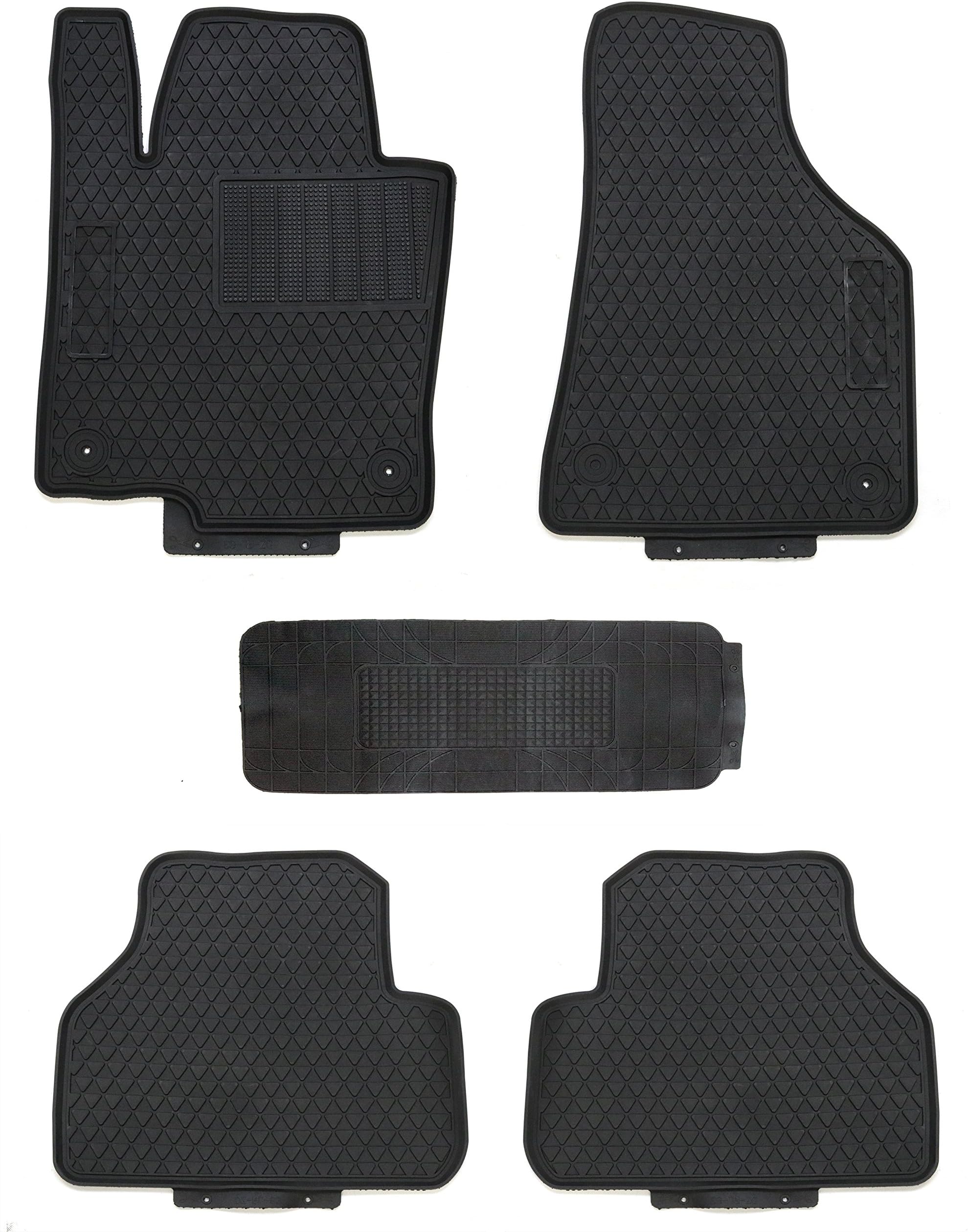 All Weather Floor Mats for Volkswagen CC 2009-2017