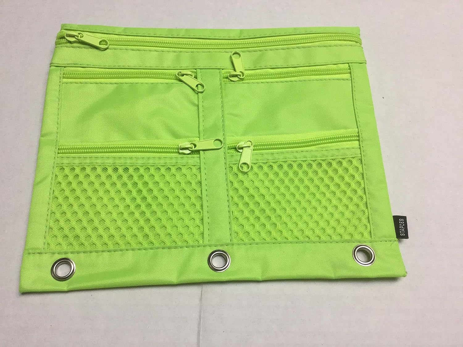 neon green pouch