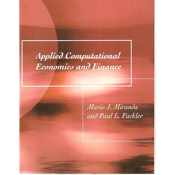 Numerical Methods in Economics: Judd, Kenneth L