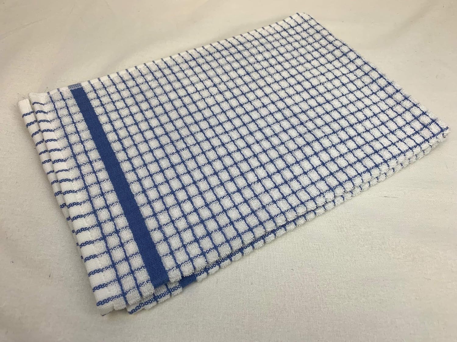 Samuel Lamont & Sons Poli-Dri Tea Towel Cornflower Blue, Size 50cm x 70cm, 100% Cotton Terry Towelling
