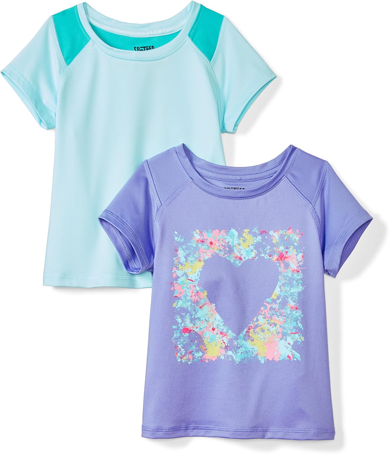  Brand - Spotted Zebra Girls Active Short-Sleeve T-Shirts: Clothing