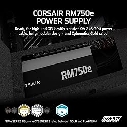 CORSAIR RM750e (2025) Fully Modular Low-Noise ATX