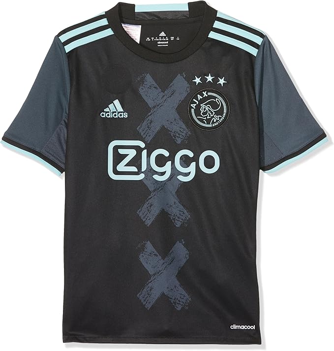 adidas Childrens Kids Football Soccer Ajax Away Shirt Jersey Top 2016