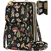 Miss Adola Phone Purse for Women - Cute Small Crossbody Bags Cellphone Wallet with Adjustable Strap Zipper and Card Slots