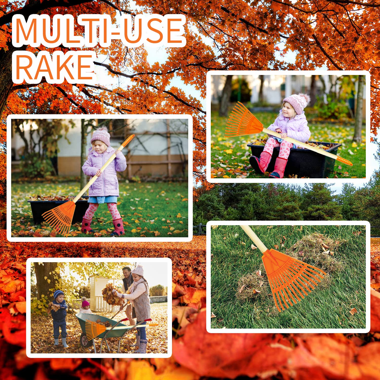 Kids Rakes, 4 Pieces 31