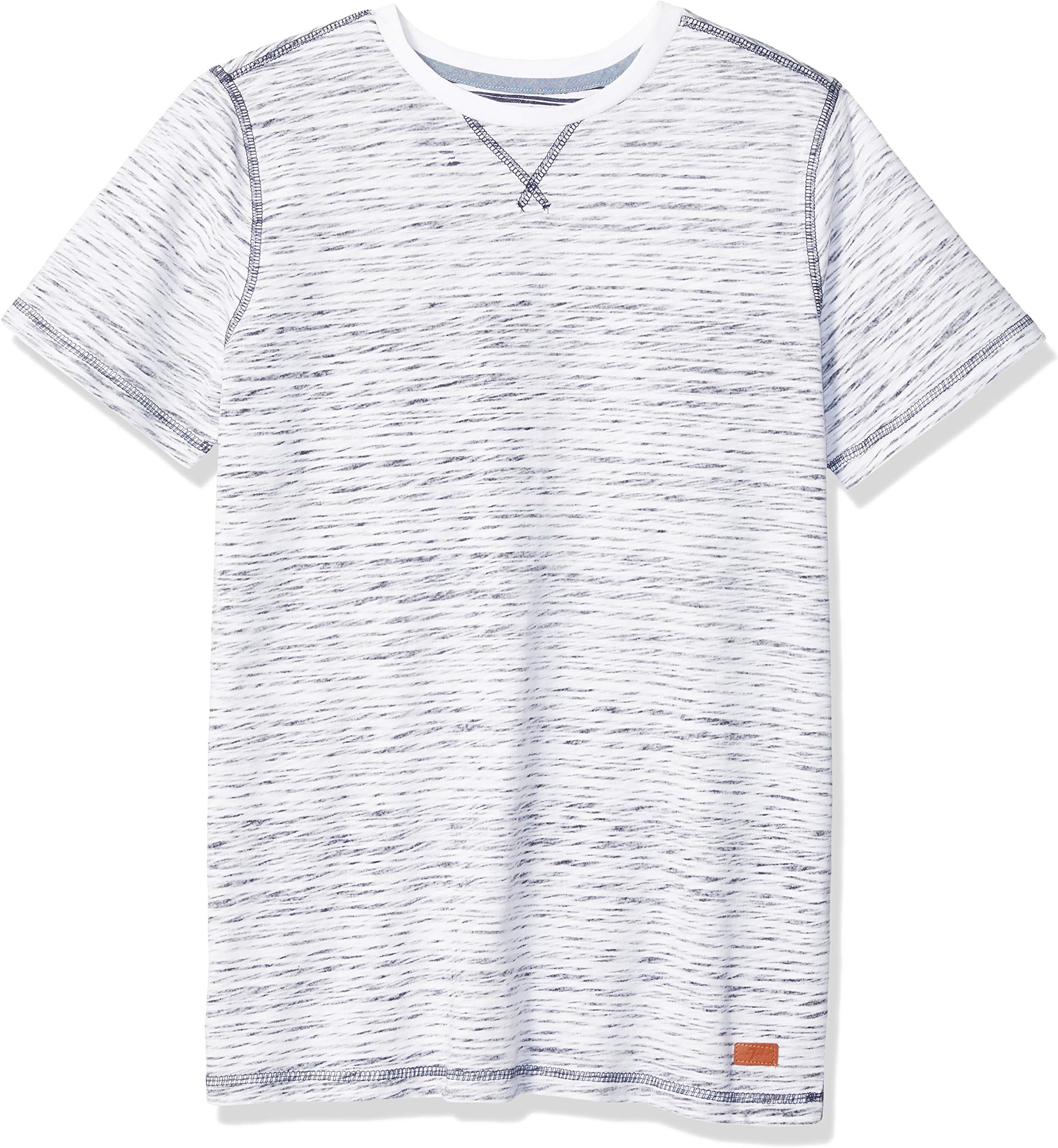 7 For All Mankind Boys' Short Sleeve Crew Neck Tee