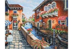 Povitrulya Counted Cross Stitch Kit for Adults 'Venice'
