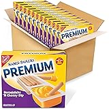 Handi-Snacks Premium Breadsticks 'N Cheesy Dip Snack Packs, 72 - 1.1 oz Packs