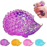 1Pcs Hedgehog Sugar Squishy Stress Balls, Kawaii Hedgehog Sugar Ball Squishy Toys for Kids Adults, Sensory Squeeze Fidget Toys for Easter Basket Stuffers,, Goodie Bag Stuffers