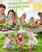 Funsland Flower Garden Building Toys 183 PCS STEM Educational Set view 5