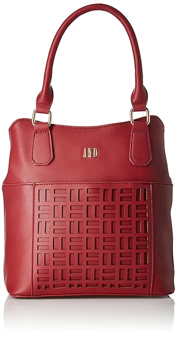 AND Fashion Plus Womens Satchel (Burgundy)
