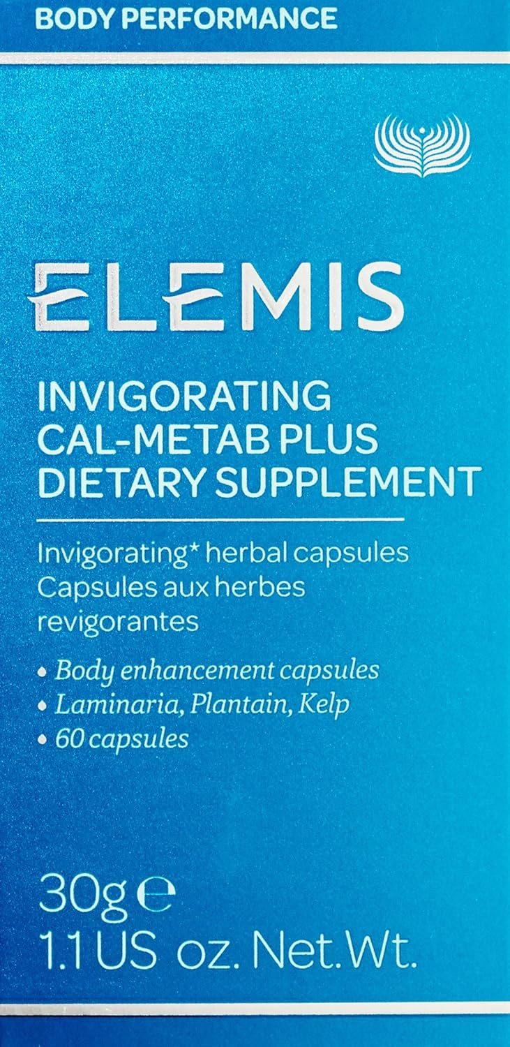 ELEMIS Invigorating Cal-Metab Plus Body Enhancement Herbal Capsules, 60 Count: Elemis: Premium Beauty