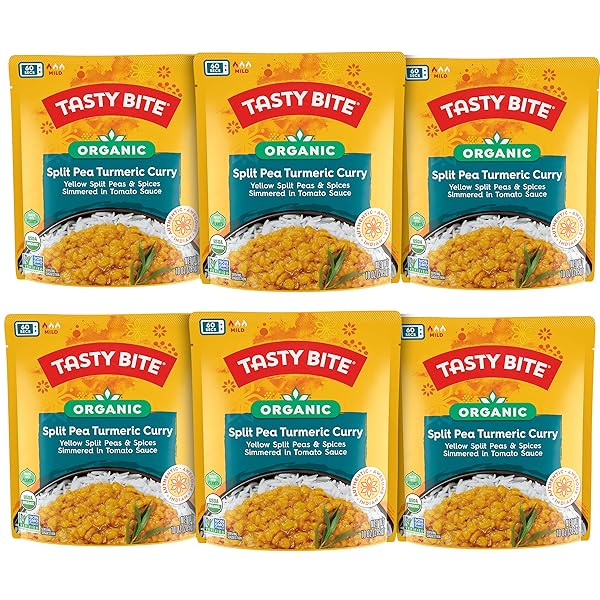 TASTY BITE ORGANIC JODHPUR LENTILS, 10 OUNCE, PACK...