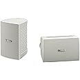 YAMAHA NS-AW194WH High-Performance All-Weather Speakers, White