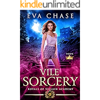 Royals of Villain Academy 2: Vile Sorcery book cover
