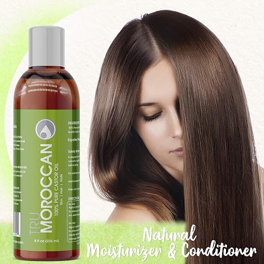 Amazon Com Pure Organic Castor Oil For Hair Growth Skin Nails