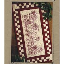 Amazon.com: Santa Quartet Table Runner: Quilt and Hand Embroidery Pattern #  633 by Bird Brain Designs : Robin Kingsley: Home & Kitchen