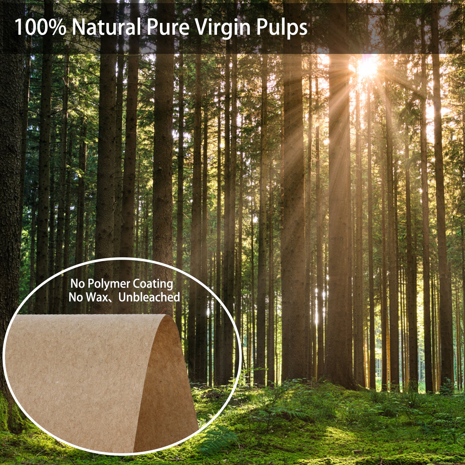 IEOKE Butcher Kraft Paper Roll - 18 \