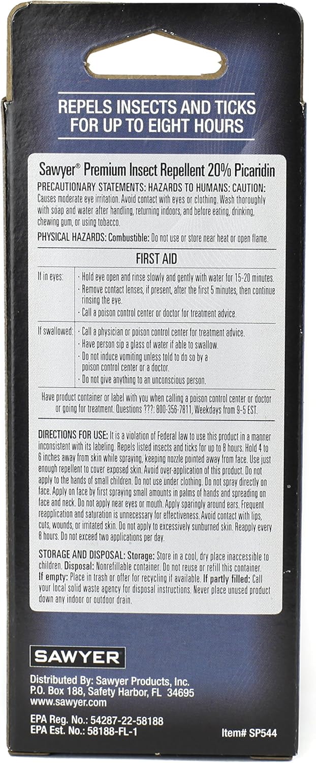 Sawyer Products Premium Permethrin Clothing Insect Repellent (24-Oz Trigger Spray) and Sawyer Products Insect Repellent w/ 20% Picaridin (4-Oz Lotion) Bundle: Sports & Outdoors