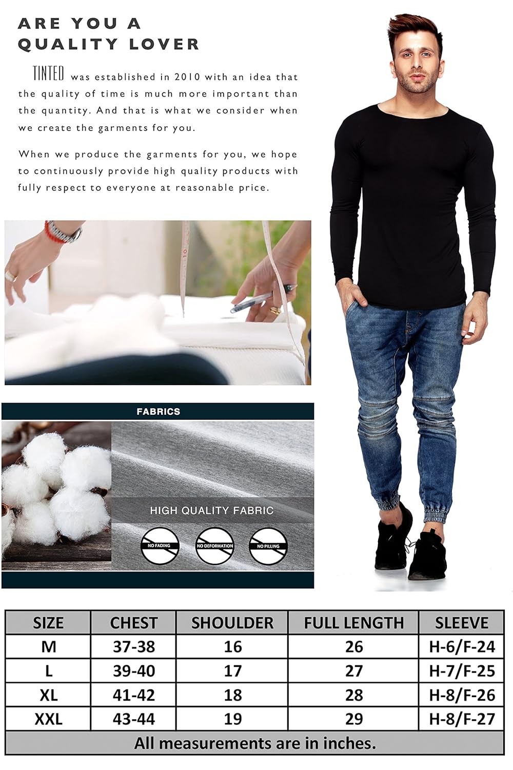 tinted men's viscose t-shirt (pack of 1) (tj102vf_navy blue_medium)