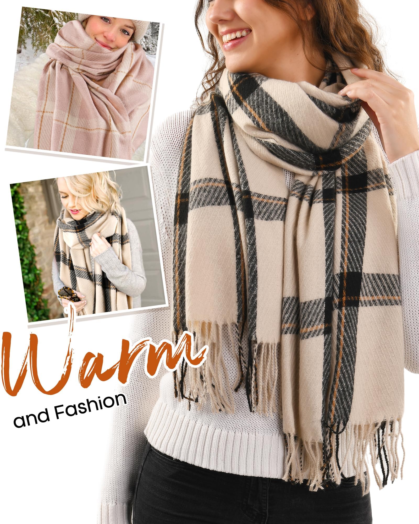 Winter Autumn Scarf for Women
