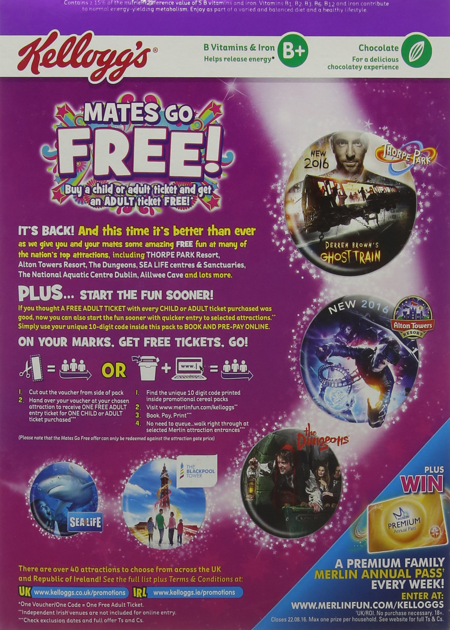 Kellogg's Krave Milk Chocolate Cereal 375 g - Buy Online ...