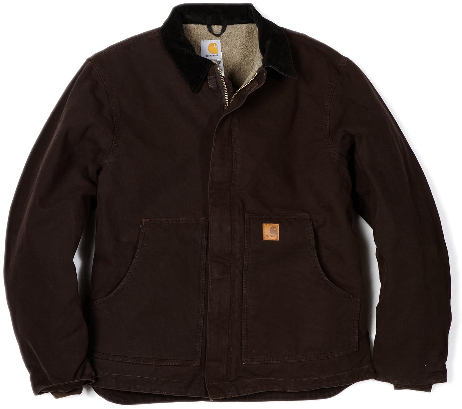Carhartt J164 CML Dearborn Sandstone Sherpa Fleece Lined
