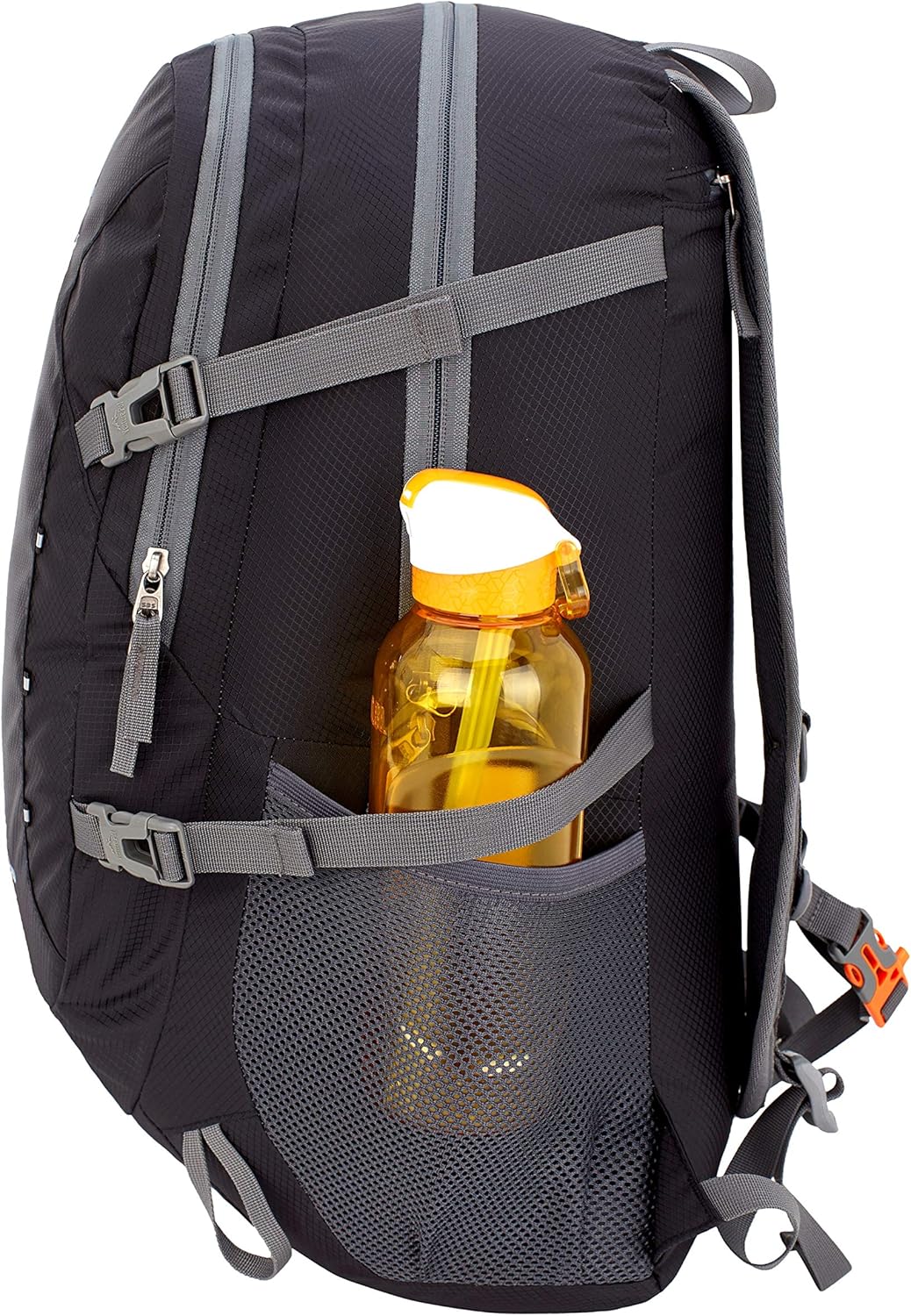Venture Pal 40L Lightweight Packable Travel Hiking Backpack Daypack, A3 Black, One Size : Clothing