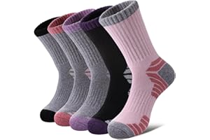 MQELONG Merino Wool Socks for Women Hiking Thermal Winter Thick Warm Cozy Boot Socks