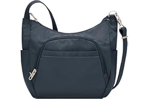 Travelon Anti-theft Classic Crossbody Bucket Bag