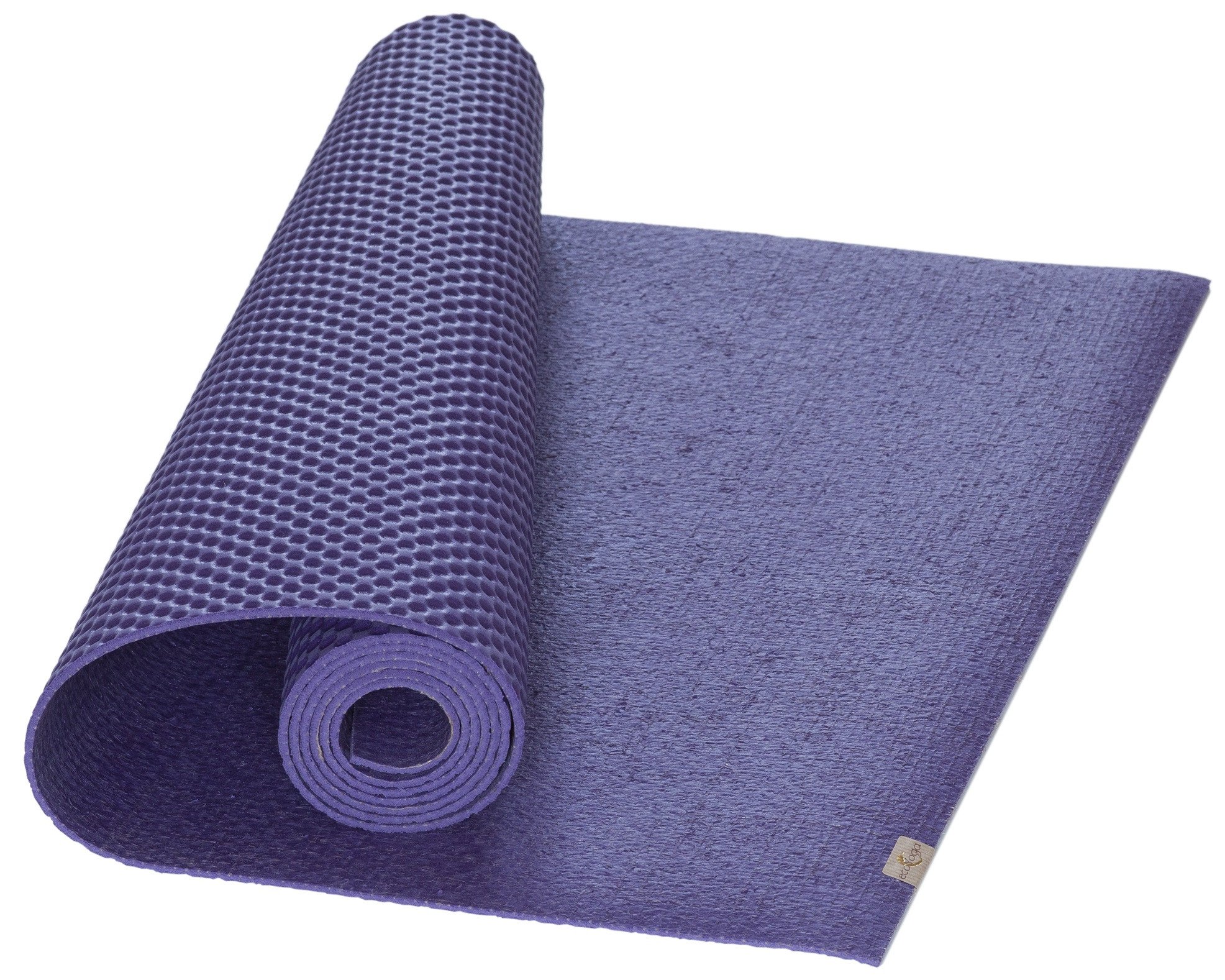 EcoYoga The Original Standard Yoga Mat | Natural Rubber Eco-Friendly Ethical Yoga Mat (Lavender)